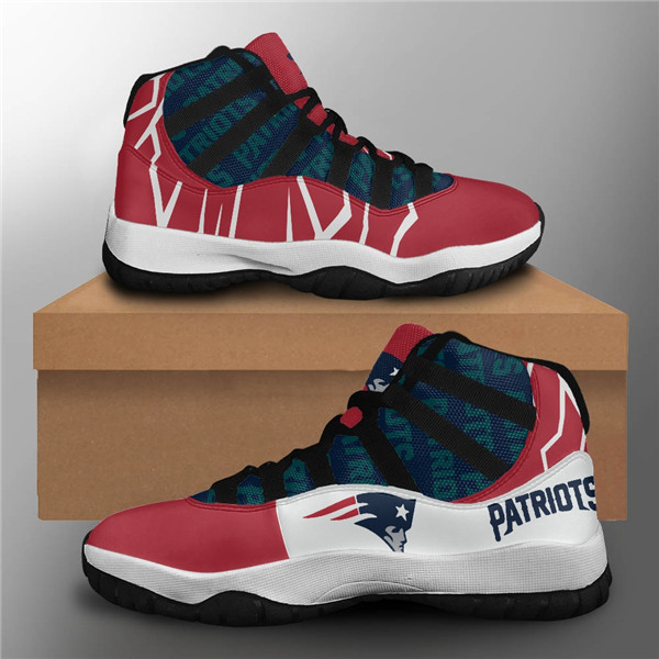 Men's New England Patriots Air Jordan 11 Sneakers 2002