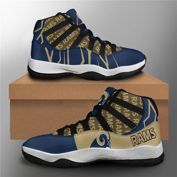 Women's Los Angeles Rams Air Jordan 11 Sneakers 3001