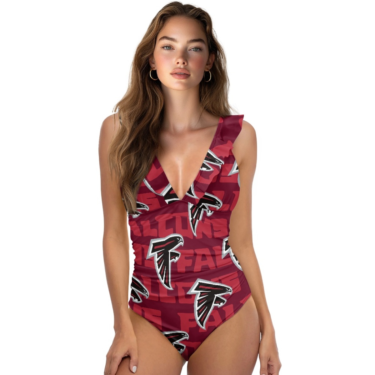 Women's Atlanta Falcons Coverage Comfortable Swimwear Beachwear Bathing Bikini Sets/Swimwear/Swimsuits 001(Pls check description for details) Women's Atlanta Falcons Coverage Comfortable Swimwear Beachwear Bathing Bikini Sets/Swimwear/Swimsuits 001(Pls check description for details)