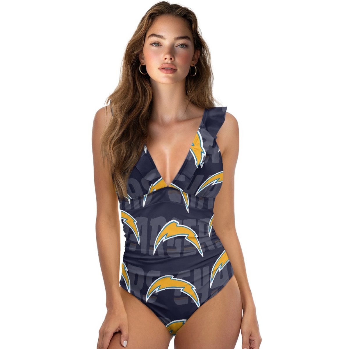 Women's Los Angeles Chargers Coverage Comfortable Swimwear Beachwear Bathing Bikini Sets/Swimwear/Swimsuits 001(Pls check description for details) Women's Los Angeles Chargers Coverage Comfortable Swimwear Beachwear Bathing Bikini Sets/Swimwear/Swimsuits 001(Pls check description for details)