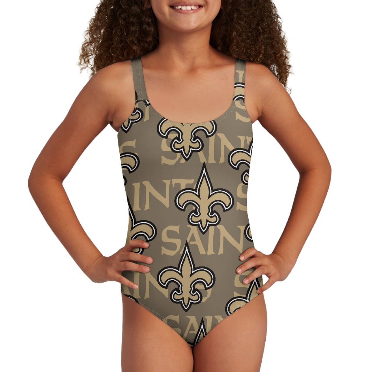 Youth New Orleans Saints Bodysuit Comfortable Swimwear Beachwear Bathing 001(Pls check description for details) Youth New Orleans Saints Bodysuit Comfortable Swimwear Beachwear Bathing 001(Pls check description for details)
