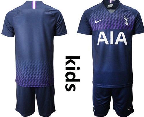 Tottenham Hotspur Blank Away Kid Soccer Club Jersey