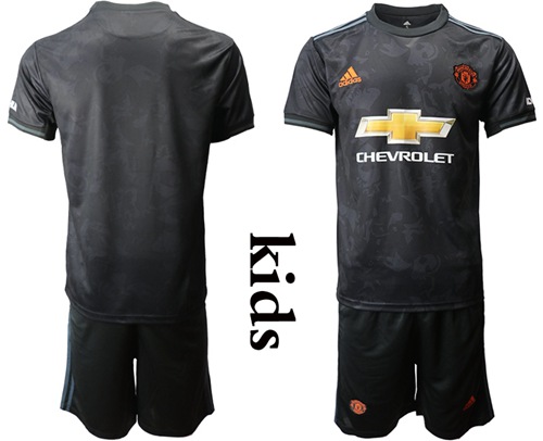 Manchester United Blank Third Kid Soccer Club Jersey