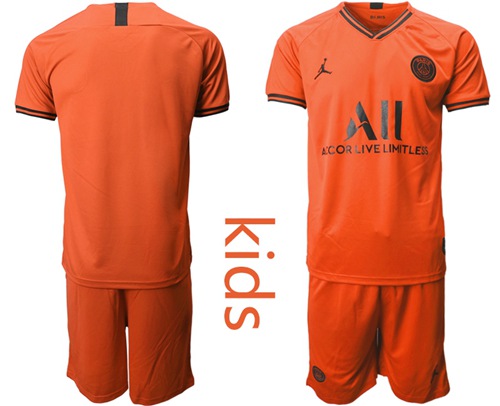 Paris Saint Germain Blank Away Kid Soccer Club Jersey