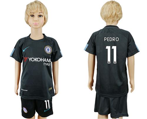 Chelsea #11 Pedro Sec Away Kid Soccer Club Jersey Chelsea #11 Pedro Sec Away Kid Soccer Club Jersey