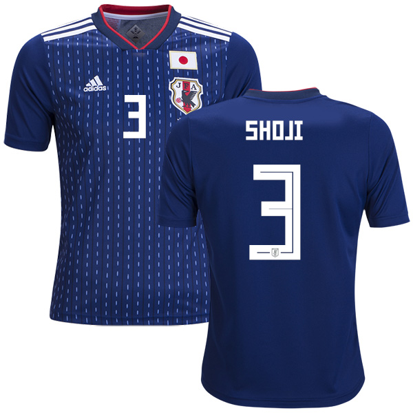 Japan #3 Shoji Home Kid Soccer Country Jersey Japan #3 Shoji Home Kid Soccer Country Jersey