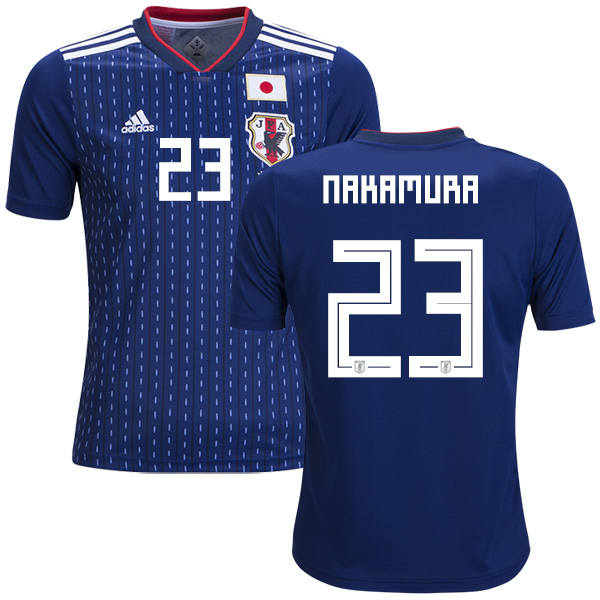 Japan #23 Nakamura Home Kid Soccer Country Jersey Japan #23 Nakamura Home Kid Soccer Country Jersey