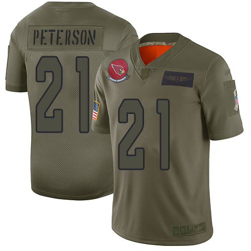 Nike Cardinals #21 Patrick Peterson Camo Youth Stitched NFL Limited 2019 Salute to Service Jersey Nike Cardinals #21 Patrick Peterson Camo Youth Stitched NFL Limited 2019 Salute to Service Jersey