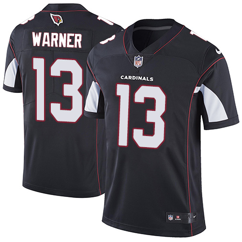 Nike Cardinals #13 Kurt Warner Black Alternate Youth Stitched NFL Vapor Untouchable Limited Jersey Nike Cardinals #13 Kurt Warner Black Alternate Youth Stitched NFL Vapor Untouchable Limited Jersey