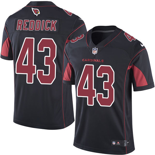 Nike Cardinals #43 Haason Reddick Black Youth Stitched NFL Limited Rush Jersey Nike Cardinals #43 Haason Reddick Black Youth Stitched NFL Limited Rush Jersey