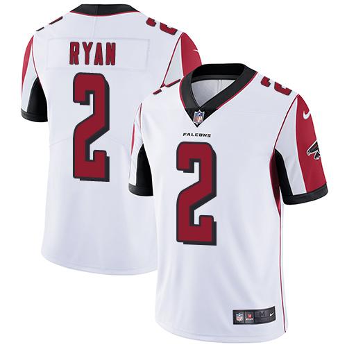 Nike Falcons #2 Matt Ryan White Youth Stitched NFL Vapor Untouchable Limited Jersey Nike Falcons #2 Matt Ryan White Youth Stitched NFL Vapor Untouchable Limited Jersey