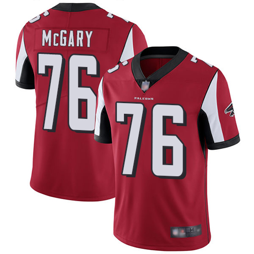 Nike Falcons #76 Kaleb McGary Red Team Color Youth Stitched NFL Vapor Untouchable Limited Jersey Nike Falcons #76 Kaleb McGary Red Team Color Youth Stitched NFL Vapor Untouchable Limited Jersey