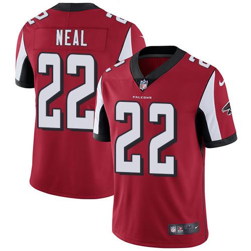 Nike Falcons #22 Keanu Neal Red Team Color Youth Stitched NFL Vapor Untouchable Limited Jersey Nike Falcons #22 Keanu Neal Red Team Color Youth Stitched NFL Vapor Untouchable Limited Jersey