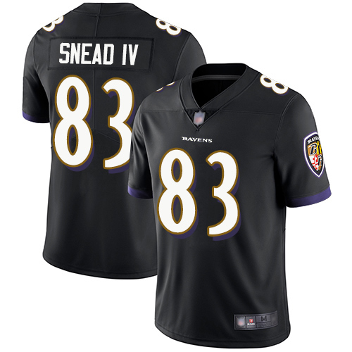 Nike Ravens #83 Willie Snead IV Black Alternate Youth Stitched NFL Vapor Untouchable Limited Jersey Nike Ravens #83 Willie Snead IV Black Alternate Youth Stitched NFL Vapor Untouchable Limited Jersey