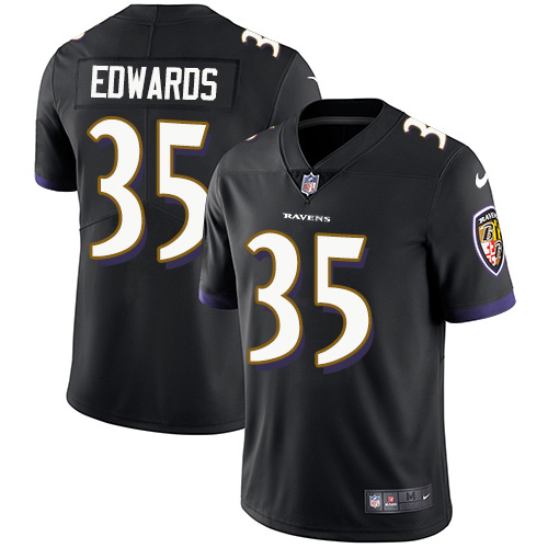 Nike Ravens #35 Gus Edwards Black Alternate Youth Stitched NFL Vapor Untouchable Limited Jersey Nike Ravens #35 Gus Edwards Black Alternate Youth Stitched NFL Vapor Untouchable Limited Jersey