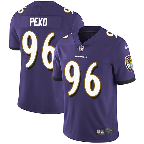 Nike Ravens #96 Domata Peko Sr Purple Team Color Youth Stitched NFL Vapor Untouchable Limited Jersey Nike Ravens #96 Domata Peko Sr Purple Team Color Youth Stitched NFL Vapor Untouchable Limited Jersey