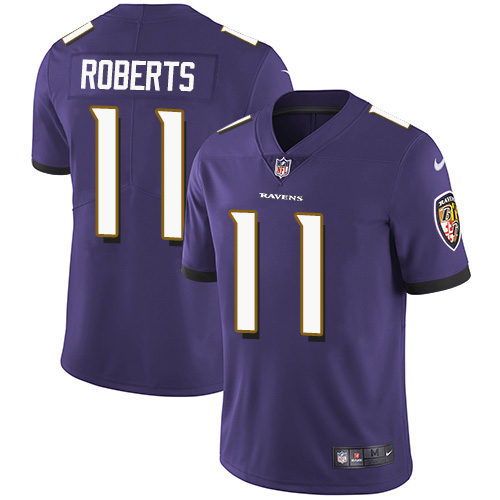 Nike Ravens #11 Seth Roberts Purple Team Color Youth Stitched NFL Vapor Untouchable Limited Jersey Nike Ravens #11 Seth Roberts Purple Team Color Youth Stitched NFL Vapor Untouchable Limited Jersey