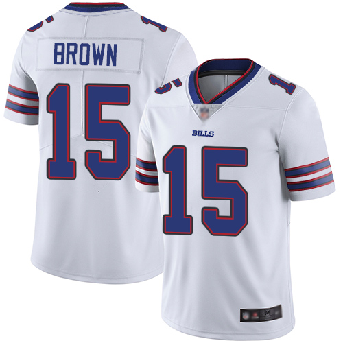 Nike Bills #15 John Brown White Youth Stitched NFL Vapor Untouchable Limited Jersey Nike Bills #15 John Brown White Youth Stitched NFL Vapor Untouchable Limited Jersey