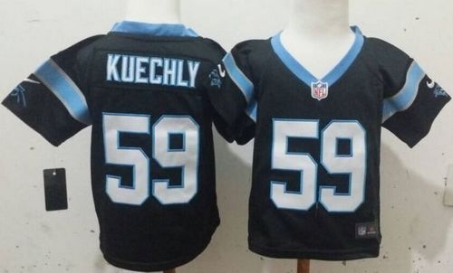 Toddler Nike Panthers #59 Luke Kuechly Black Team Color Stitched NFL Elite Jersey Toddler Nike Panthers #59 Luke Kuechly Black Team Color Stitched NFL Elite Jersey