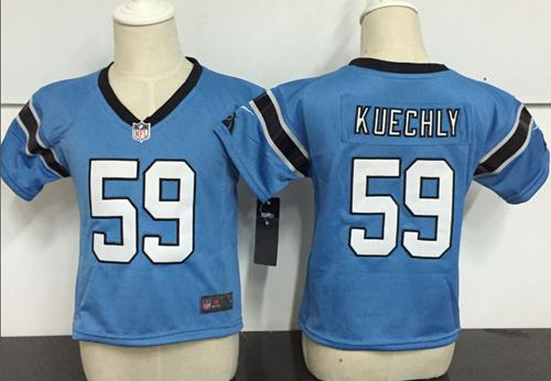 Toddler Nike Panthers #59 Luke Kuechly Blue Alternate Stitched NFL Elite Jersey Toddler Nike Panthers #59 Luke Kuechly Blue Alternate Stitched NFL Elite Jersey