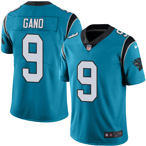 Nike Panthers #9 Graham Gano Blue Alternate Youth Stitched NFL Vapor Untouchable Limited Jersey Nike Panthers #9 Graham Gano Blue Alternate Youth Stitched NFL Vapor Untouchable Limited Jersey