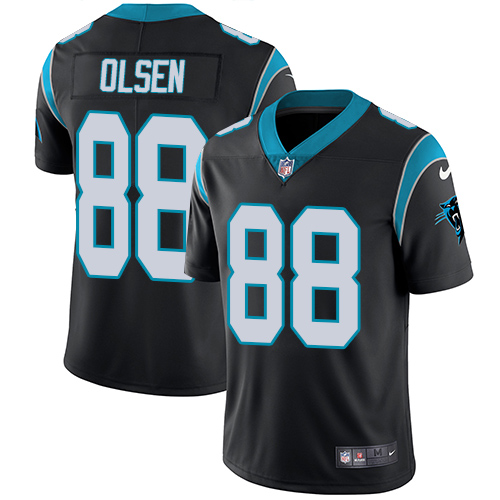 Nike Panthers #88 Greg Olsen Black Team Color Youth Stitched NFL Vapor Untouchable Limited Jersey Nike Panthers #88 Greg Olsen Black Team Color Youth Stitched NFL Vapor Untouchable Limited Jersey