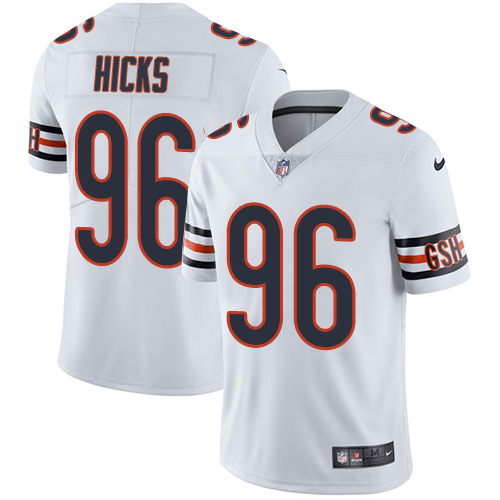 Nike Bears #96 Akiem Hicks White Youth Stitched NFL Vapor Untouchable Limited Jersey Nike Bears #96 Akiem Hicks White Youth Stitched NFL Vapor Untouchable Limited Jersey