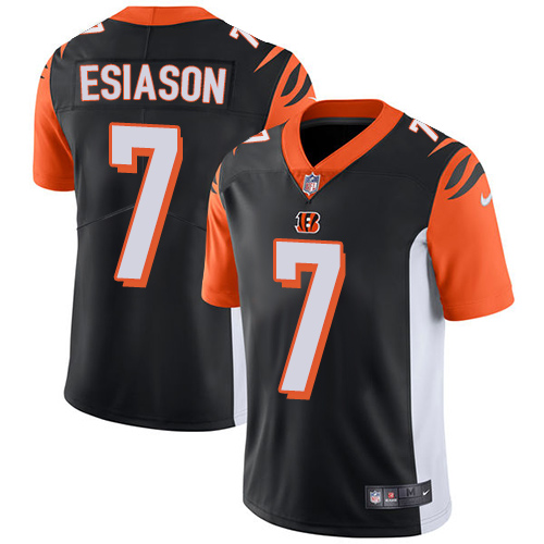 Nike Bengals #7 Boomer Esiason Black Team Color Youth Stitched NFL Vapor Untouchable Limited Jersey Nike Bengals #7 Boomer Esiason Black Team Color Youth Stitched NFL Vapor Untouchable Limited Jersey