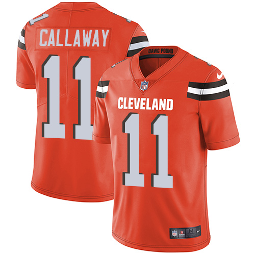 Nike Browns #11 Antonio Callaway Orange Alternate Youth Stitched NFL Vapor Untouchable Limited Jersey Nike Browns #11 Antonio Callaway Orange Alternate Youth Stitched NFL Vapor Untouchable Limited Jersey