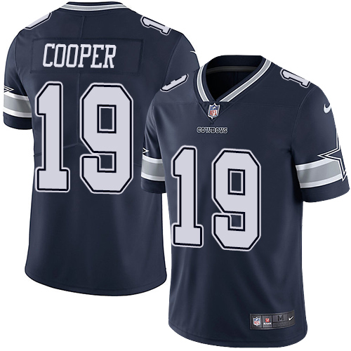 Nike Cowboys #19 Amari Cooper Navy Blue Team Color Youth Stitched NFL Vapor Untouchable Limited Jersey Nike Cowboys #19 Amari Cooper Navy Blue Team Color Youth Stitched NFL Vapor Untouchable Limited Jersey