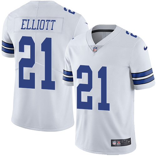 Nike Cowboys #21 Ezekiel Elliott White Youth Stitched NFL Vapor Untouchable Limited Jersey Nike Cowboys #21 Ezekiel Elliott White Youth Stitched NFL Vapor Untouchable Limited Jersey