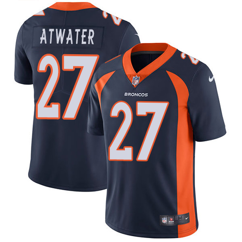 Nike Broncos #27 Steve Atwater Blue Alternate Youth Stitched NFL Vapor Untouchable Limited Jersey Nike Broncos #27 Steve Atwater Blue Alternate Youth Stitched NFL Vapor Untouchable Limited Jersey