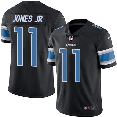 Nike Lions #11 Marvin Jones Jr Black Youth Stitched NFL Limited Rush Jersey Nike Lions #11 Marvin Jones Jr Black Youth Stitched NFL Limited Rush Jersey
