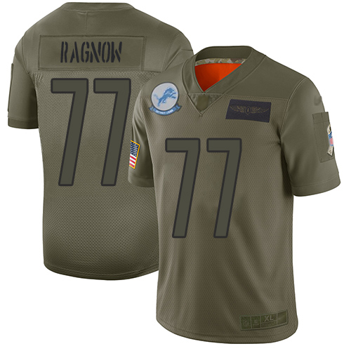 Nike Lions #77 Frank Ragnow Camo Youth Stitched NFL Limited 2019 Salute to Service Jersey Nike Lions #77 Frank Ragnow Camo Youth Stitched NFL Limited 2019 Salute to Service Jersey