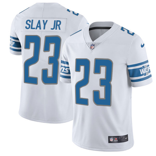 Nike Lions #23 Darius Slay Jr White Youth Stitched NFL Vapor Untouchable Limited Jersey Nike Lions #23 Darius Slay Jr White Youth Stitched NFL Vapor Untouchable Limited Jersey
