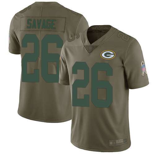 Nike Packers #26 Darnell Savage Olive Youth Stitched NFL Limited 2017 Salute to Service Jersey Nike Packers #26 Darnell Savage Olive Youth Stitched NFL Limited 2017 Salute to Service Jersey