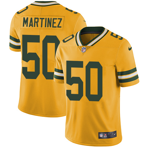 Nike Packers #50 Blake Martinez Yellow Youth Stitched NFL Limited Rush Jersey Nike Packers #50 Blake Martinez Yellow Youth Stitched NFL Limited Rush Jersey