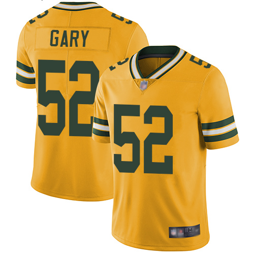 Nike Packers #52 Rashan Gary Yellow Youth Stitched NFL Limited Rush Jersey Nike Packers #52 Rashan Gary Yellow Youth Stitched NFL Limited Rush Jersey