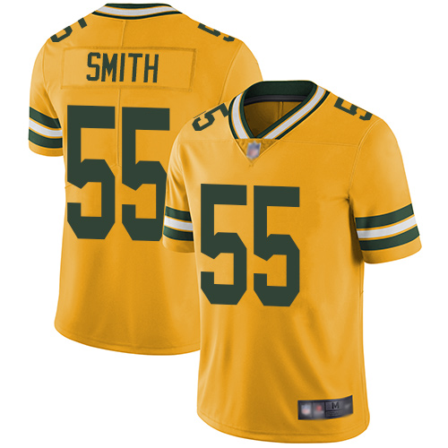 Nike Packers #55 Za'Darius Smith Yellow Youth Stitched NFL Limited Rush Jersey Nike Packers #55 Za'Darius Smith Yellow Youth Stitched NFL Limited Rush Jersey