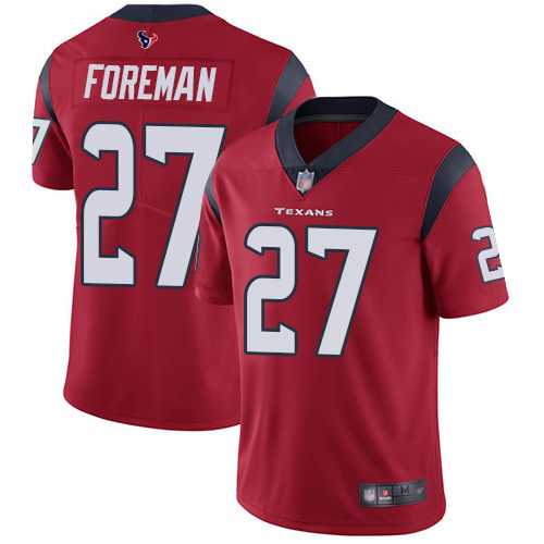 Nike Texans #27 D'Onta Foreman Red Alternate Youth Stitched NFL Vapor Untouchable Limited Jersey Nike Texans #27 D'Onta Foreman Red Alternate Youth Stitched NFL Vapor Untouchable Limited Jersey