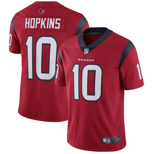 Nike Texans #10 DeAndre Hopkins Red Alternate Youth Stitched NFL Vapor Untouchable Limited Jersey Nike Texans #10 DeAndre Hopkins Red Alternate Youth Stitched NFL Vapor Untouchable Limited Jersey