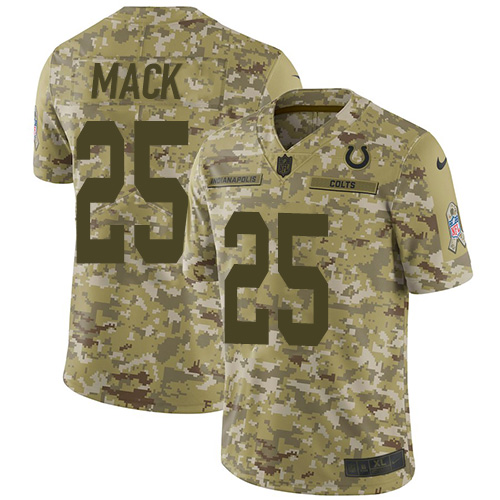 Nike Colts #25 Marlon Mack Camo Youth Stitched NFL Limited 2018 Salute to Service Jersey Nike Colts #25 Marlon Mack Camo Youth Stitched NFL Limited 2018 Salute to Service Jersey