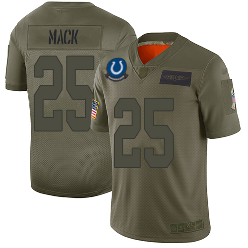 Nike Colts #25 Marlon Mack Camo Youth Stitched NFL Limited 2019 Salute to Service Jersey Nike Colts #25 Marlon Mack Camo Youth Stitched NFL Limited 2019 Salute to Service Jersey