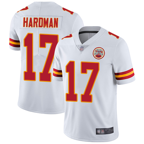 Nike Chiefs #17 Mecole Hardman White Youth Stitched NFL Vapor Untouchable Limited Jersey Nike Chiefs #17 Mecole Hardman White Youth Stitched NFL Vapor Untouchable Limited Jersey