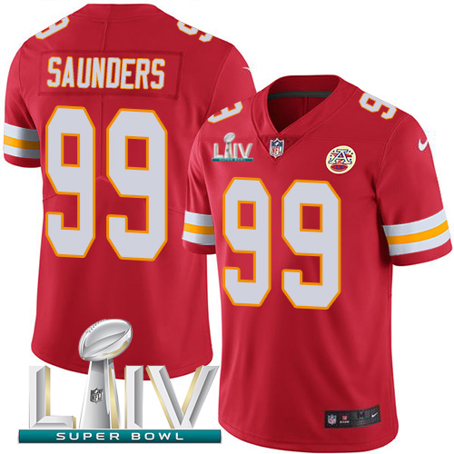 Nike Chiefs #99 Khalen Saunders Red Super Bowl LIV 2020 Team Color Youth Stitched NFL Vapor Untouchable Limited Jersey Nike Chiefs #99 Khalen Saunders Red Super Bowl LIV 2020 Team Color Youth Stitched NFL Vapor Untouchable Limited Jersey