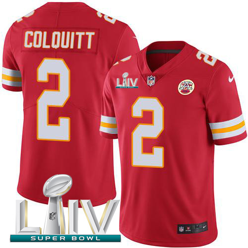 Nike Chiefs #2 Dustin Colquitt Red Super Bowl LIV 2020 Team Color Youth Stitched NFL Vapor Untouchable Limited Jersey Nike Chiefs #2 Dustin Colquitt Red Super Bowl LIV 2020 Team Color Youth Stitched NFL Vapor Untouchable Limited Jersey