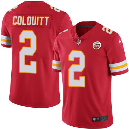 Nike Chiefs #2 Dustin Colquitt Red Team Color Youth Stitched NFL Vapor Untouchable Limited Jersey Nike Chiefs #2 Dustin Colquitt Red Team Color Youth Stitched NFL Vapor Untouchable Limited Jersey