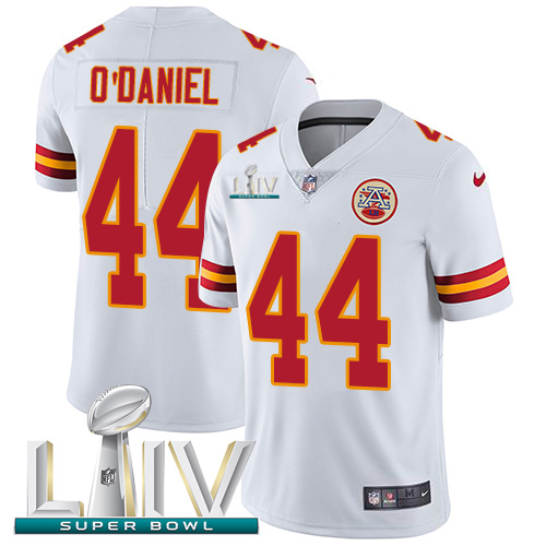 Nike Chiefs #44 Dorian O'Daniel White Super Bowl LIV 2020 Youth Stitched NFL Vapor Untouchable Limited Jersey Nike Chiefs #44 Dorian O'Daniel White Super Bowl LIV 2020 Youth Stitched NFL Vapor Untouchable Limited Jersey