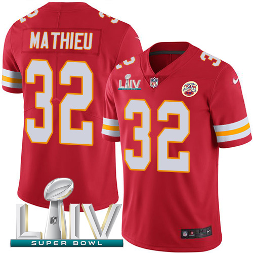 Nike Chiefs #32 Tyrann Mathieu Red Super Bowl LIV 2020 Team Color Youth Stitched NFL Vapor Untouchable Limited Jersey Nike Chiefs #32 Tyrann Mathieu Red Super Bowl LIV 2020 Team Color Youth Stitched NFL Vapor Untouchable Limited Jersey