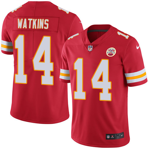 Nike Chiefs #14 Sammy Watkins Red Team Color Youth Stitched NFL Vapor Untouchable Limited Jersey Nike Chiefs #14 Sammy Watkins Red Team Color Youth Stitched NFL Vapor Untouchable Limited Jersey